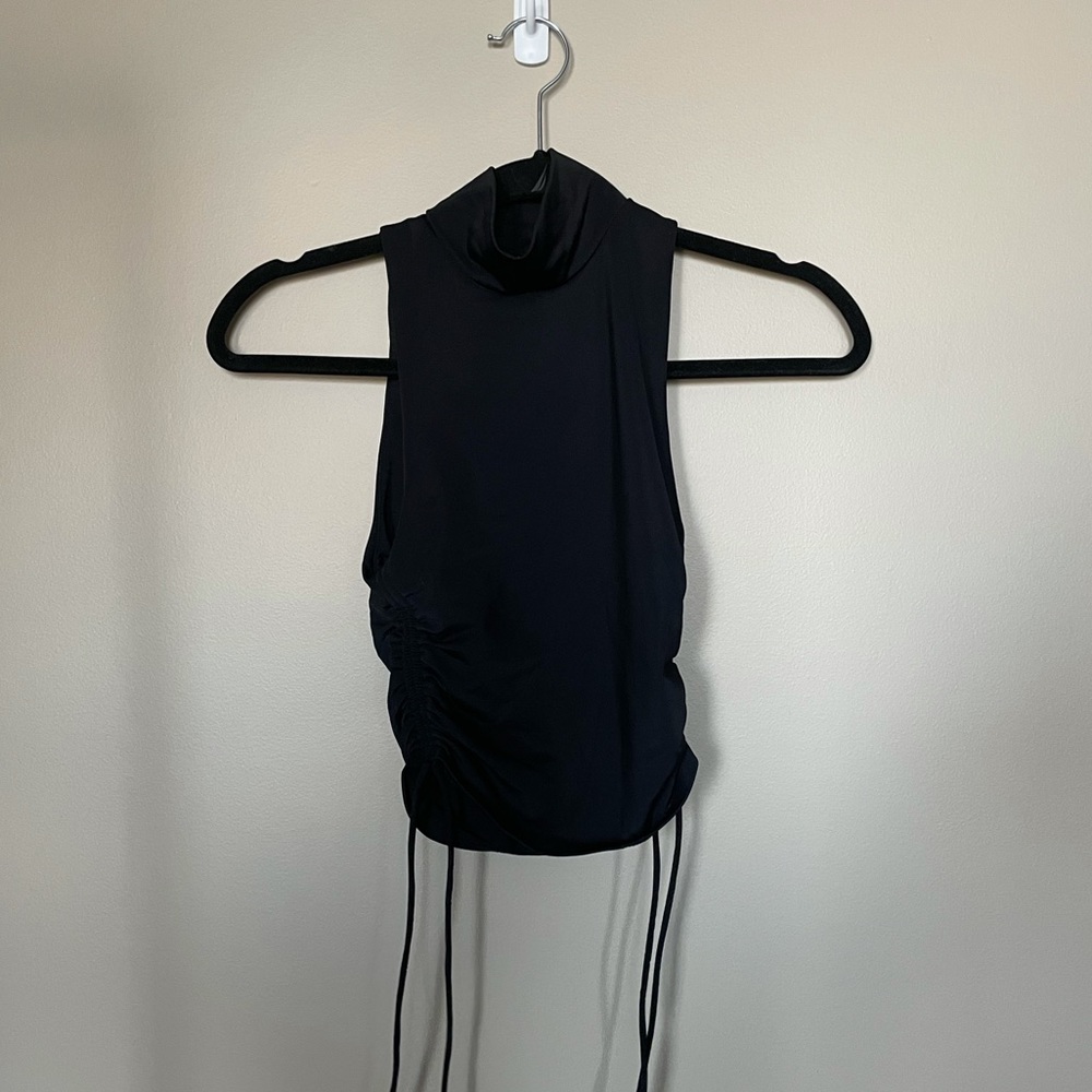 Zara turtleneck crop top